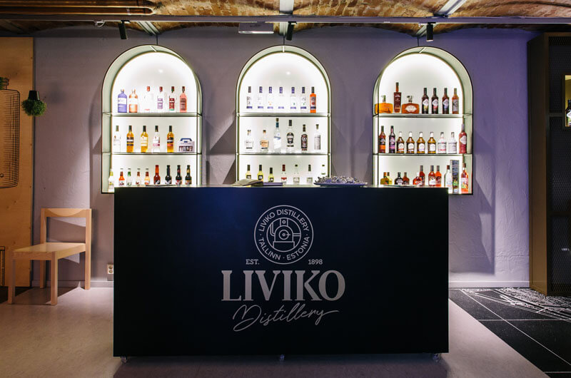 Liviko distillery tehasetuur
