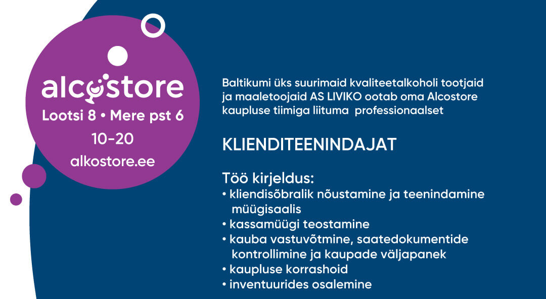 Otsime oma meeskonda klienditeenindajat