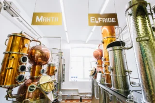 Our shiny copper stills also carry the names of remarkable ladies — Mahta and Elfride.

Mahta Laidvee was a long-serving and distinguished Liviko liqueur master, and Elfride Kingissepp was the deputy manager of the rectification workshop.

The pot still “Mamma Ilse,” now a museum exhibit, is named after liqueur master Ilse Maar, one of the creators of Vana Tallinn.

#liviko #livikodistillery