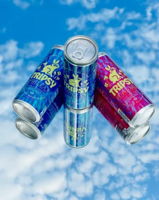 Tripsy functional non-alcoholic mushroom drinks, developed in collaboration with scientists from the Centre of Food and Fermentation Technologies (TFTAK), combine science-based development, natural ingredients, and the needs of a modern lifestyle.

🩷Tripsy Euphoria is created for moments when you want more energy and clarity.

🩵Tripsy Chillax is designed for slowing down and recovery.

Two beverages, two experiences