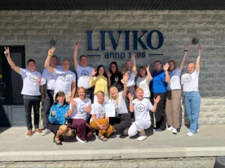 Our team is celebrating! 👏 Liviko has been awarded the higher-level international IFS Food certificate. This is the most prestigious mark of quality! A huge thank you to the entire team — let’s keep up the great work! 😊 👏 🎉 The IFS Food certificate is one of the world’s most recognized and respected quality standards in the food industry. It confirms that Liviko’s work processes, quality management, and food safety systems meet internationally recognized standards at the highest level. The outstanding quality behind Liviko’s products is driven by the professionalism and dedication of every one of our employees. 😊 👏 🎉 #Liviko #GreatTeam #HigherLevel