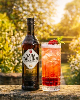 Long summer months ahead call for something refreshing. Kick off the break with a Vana Tallinn Raspberry Collins – a fruity twist on a classic favourite. 🍋✨

40 ml Vana Tallinn 40%
20 ml raspberry syrup
30 ml lemon juice
Top up ~100 ml lemon lemonade or sparkling water

Method: Build into a highball glass and garnish with a lemon wedge and raspberry.

Attention! This is an alcoholic beverage. Alcohol may damage your health.
Please drink responsibly.